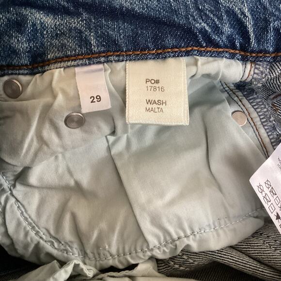 Reformation Liza High Rise Button Fly Straight Leg Jeans Malta 29 NWT - Picture 11 of 12